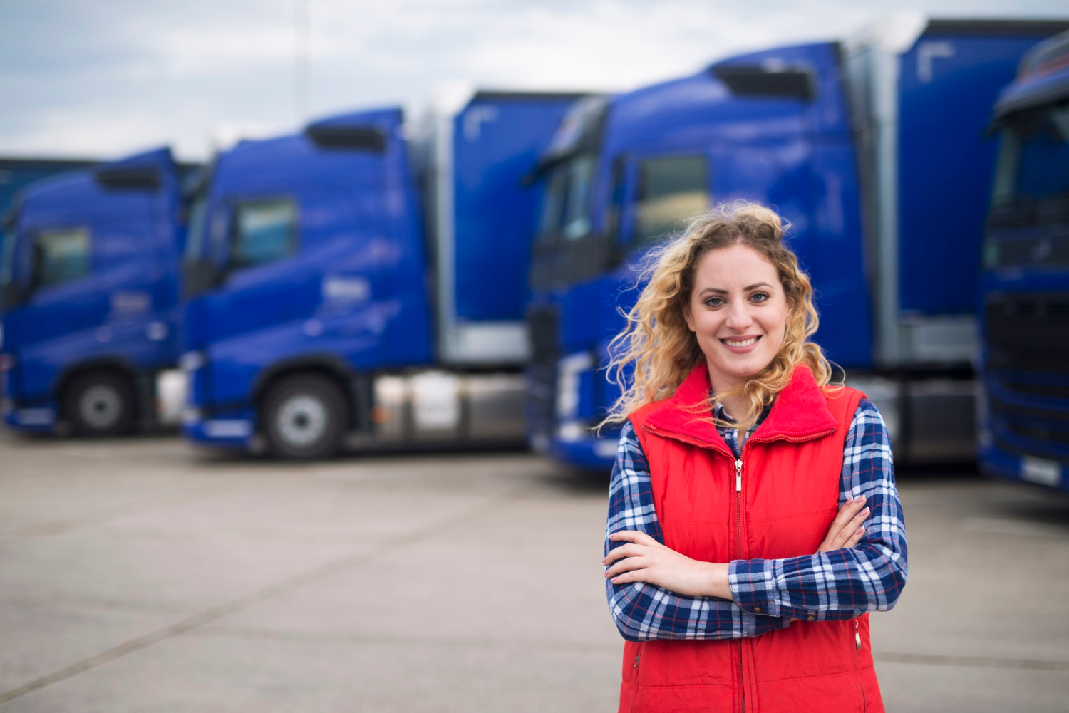 Women truck drivers