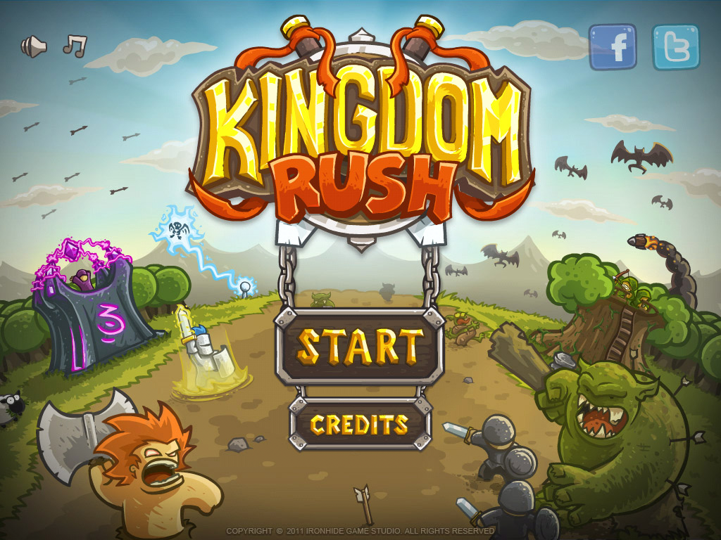 play kingdom rush hacked with premium content and heroes