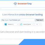 Browserling is an awesome cross-browser testing service