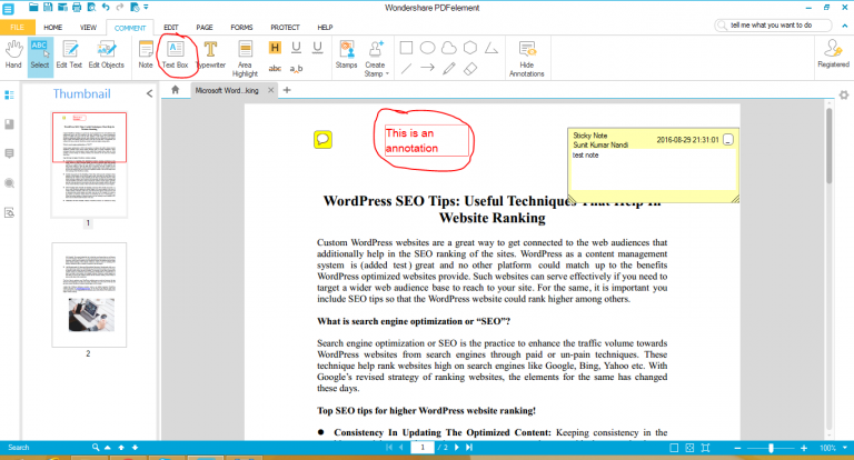 Editing PDF with Wondershare PDFelement - a worthy Adobe Acrobat ...