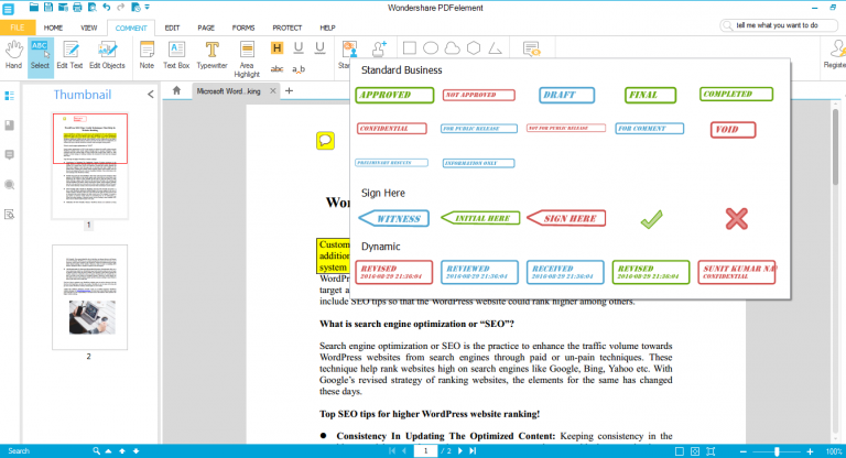 Editing PDF with Wondershare PDFelement - a worthy Adobe Acrobat ...