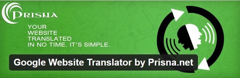 Google Website Translator by Prisna.net