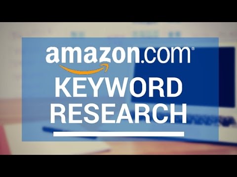 amazon keyword research
