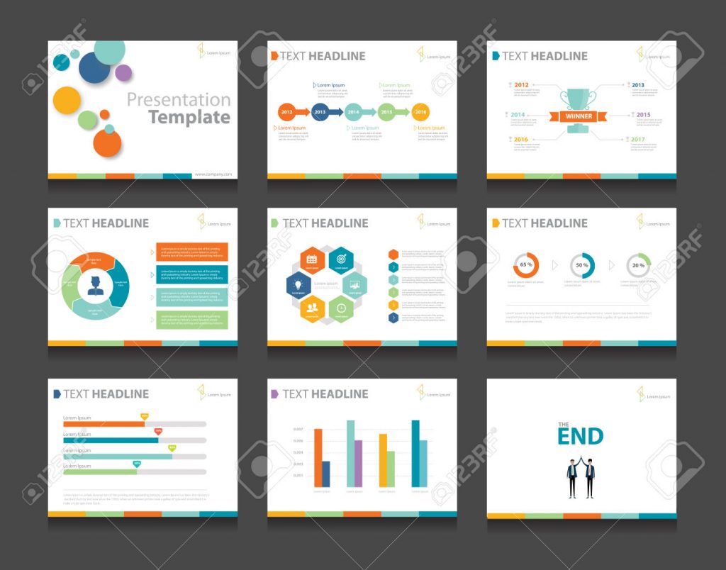 business presentation using ms powerpoint
