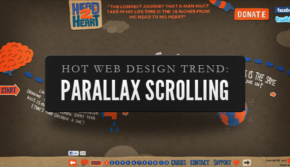 parallax website w3schools