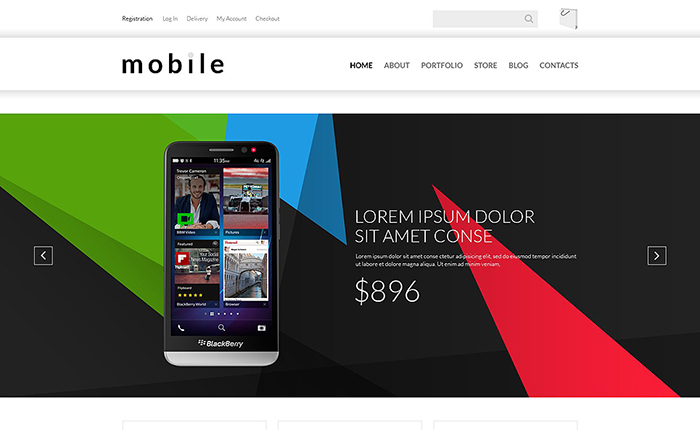 Mobile Gear Store WooCommerce Theme