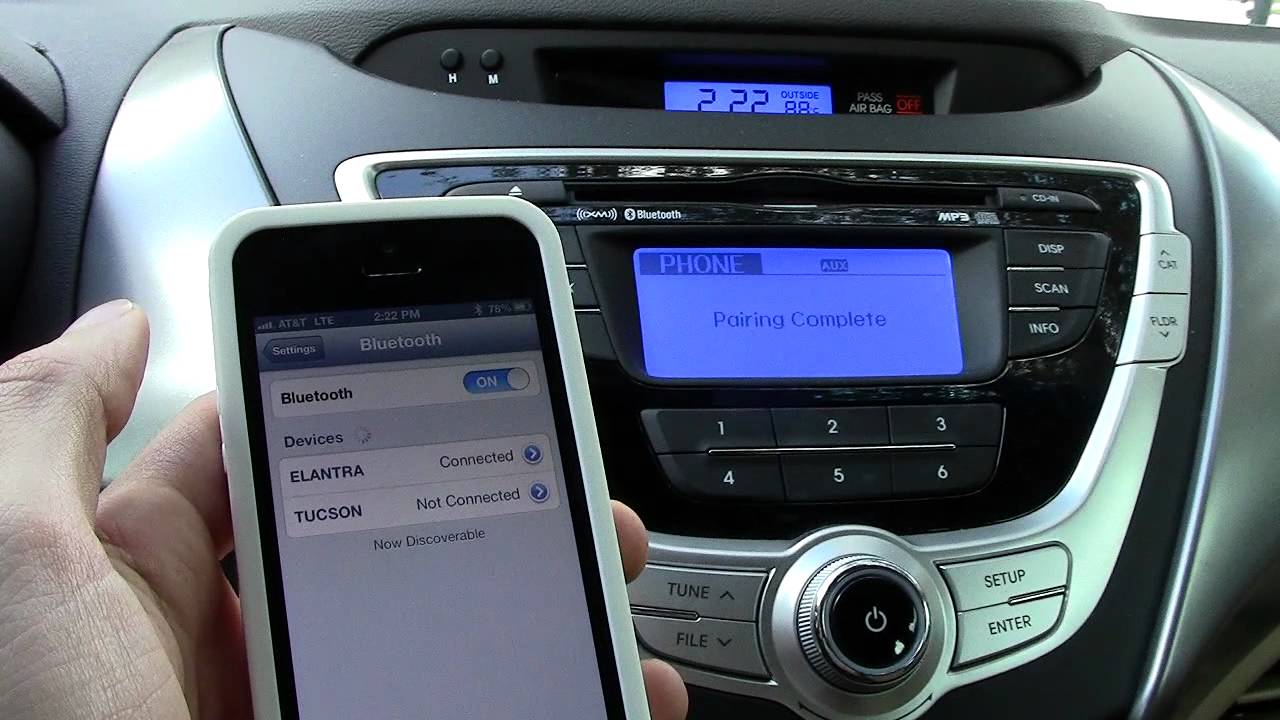 bluetooth connect car