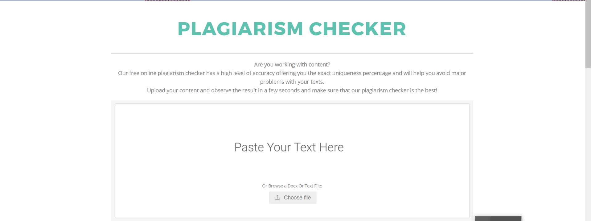 Featured image of post Free Online Plagiarism Checker With Percentage For Research Papers / Find here a number of online plagiarism checker software and corrector it is the best copyright infringement checker for examining papers.