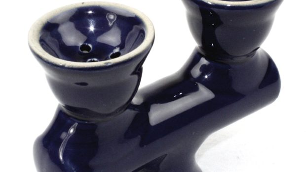 Double Head Ceramic Bowl - Hookah Bowl At