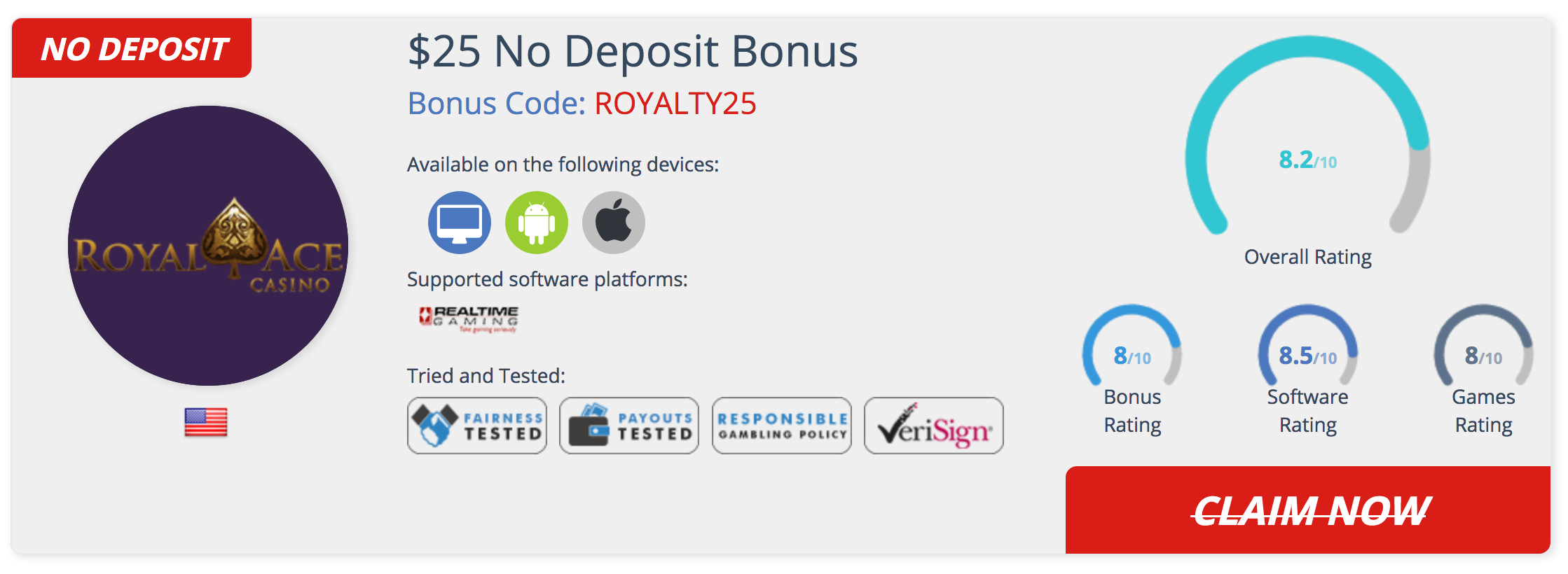 No Deposit Bonus Live Casino