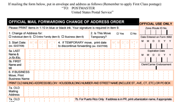 When Should You Change Your Address When Moving Techno Faq