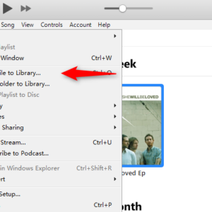 How to Transfer Music from Windows Music Player to iPhone/iPod/iPad - Step 2