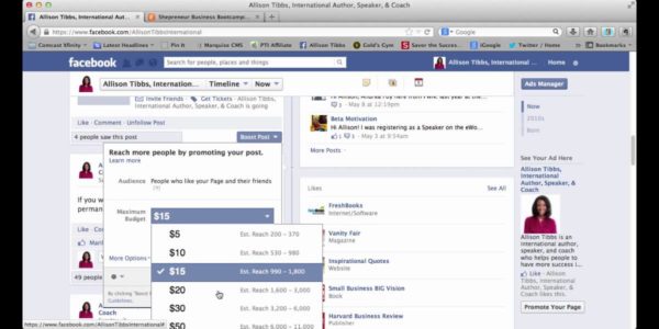 Image result for how to boost facebook page