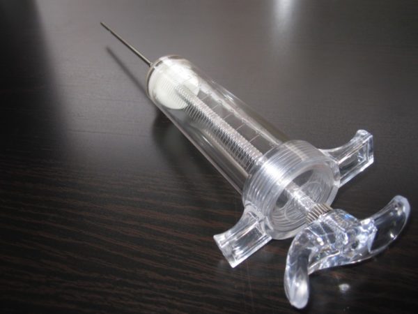 light plastic glass lighting syringe injection syringe perfume incandescent light bulb