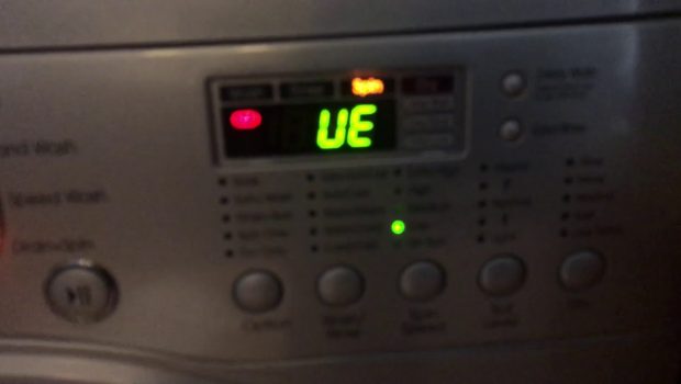 Ue sign in lg shop washing machine