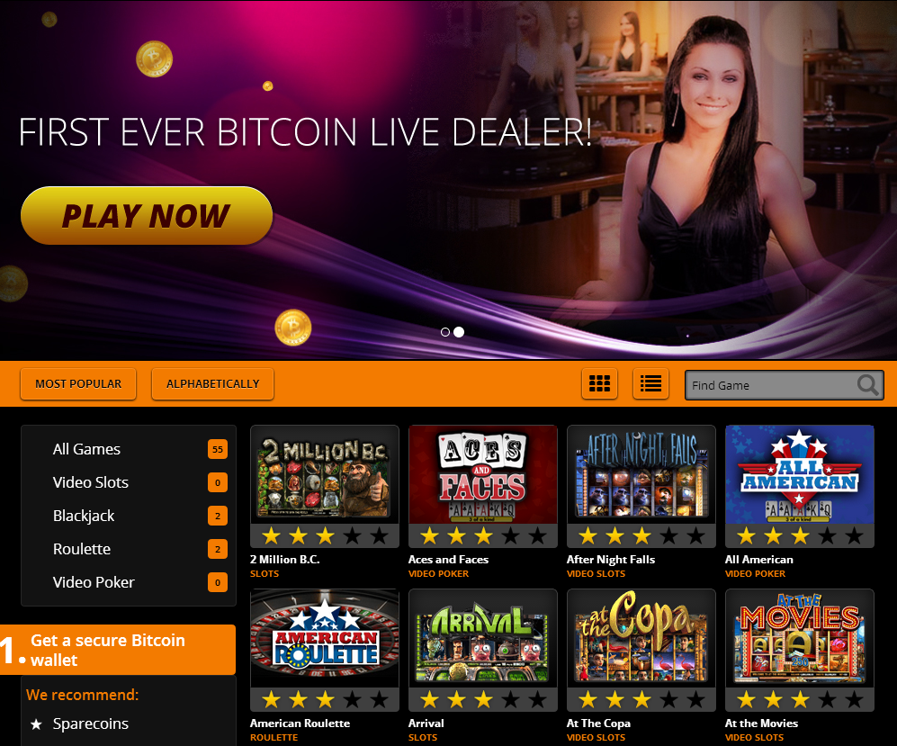 Where Is The Best best casino bitcoin?