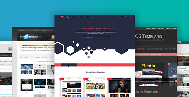 homepage design templates