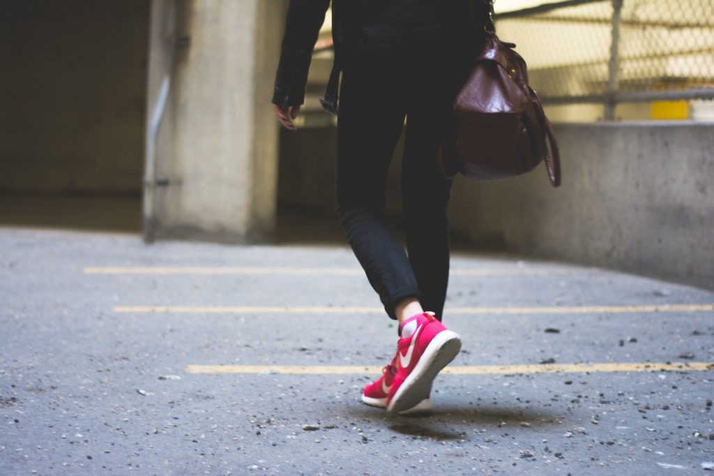 Shoes made for sale walking on concrete