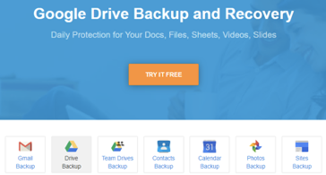 use g suite backup to data