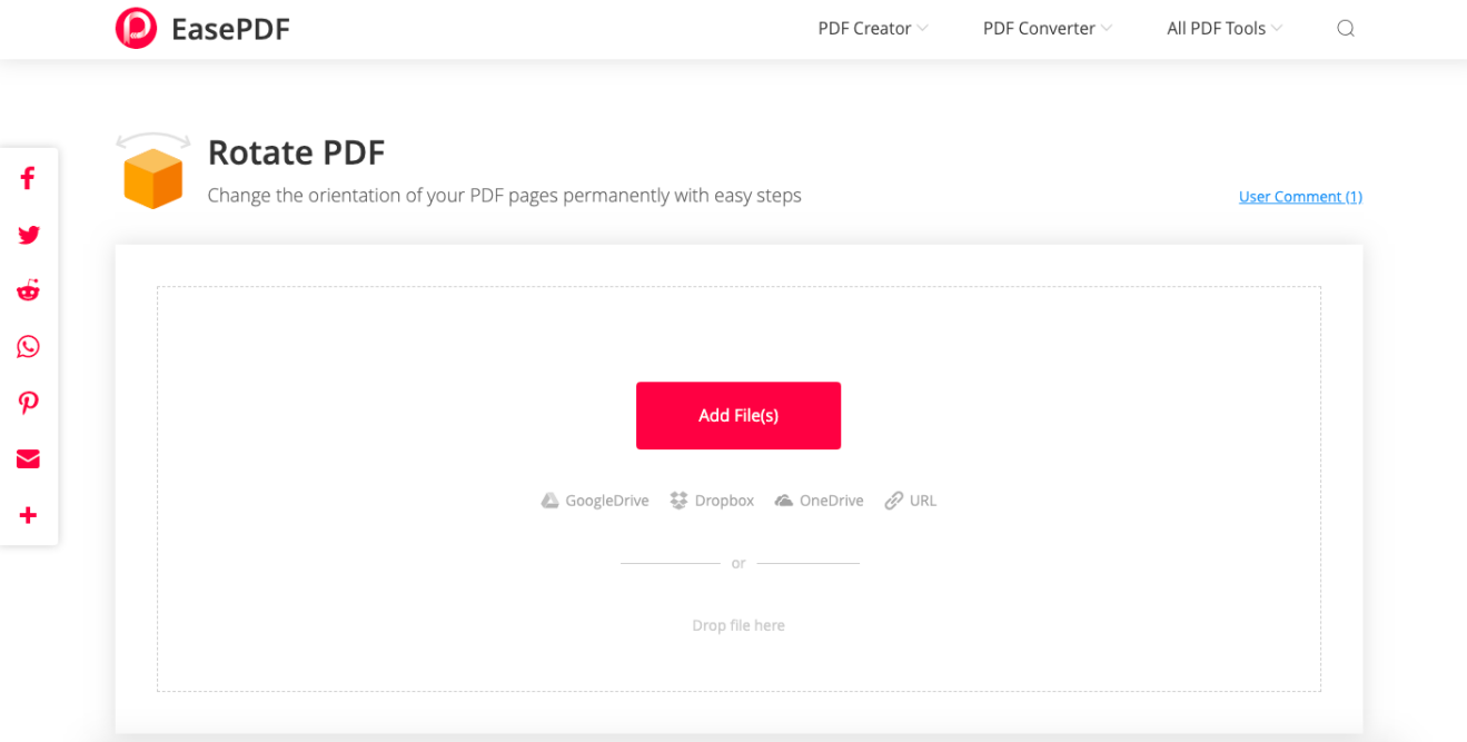 How To Rotate A Pdf Document With Easepdf Techno Faq