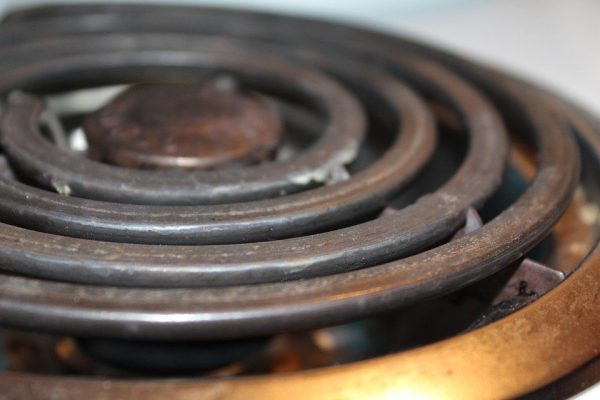 Old Burner, Stove, Heating Element, Appliance