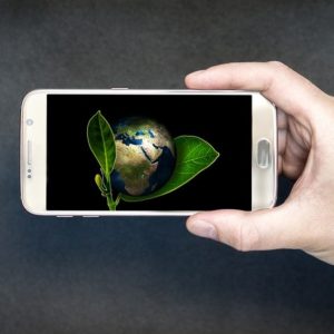 ature Conservation, World, Smartphone, Green, Globe