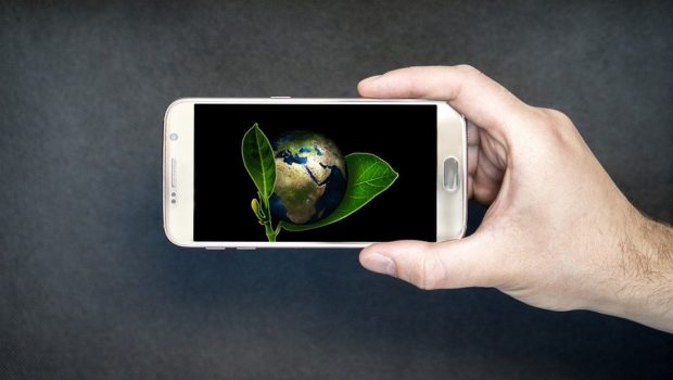 ature Conservation, World, Smartphone, Green, Globe