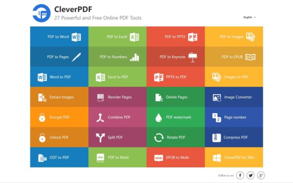 CleverPDF – A Free Online PDF Tool | Techno FAQ