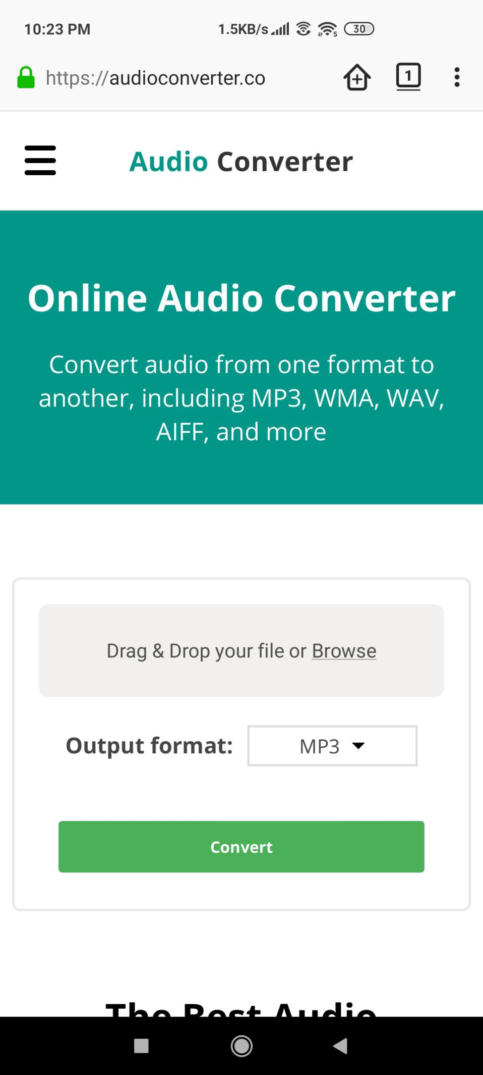 Downloading and converting Audio on the web - How can you do it with a ...