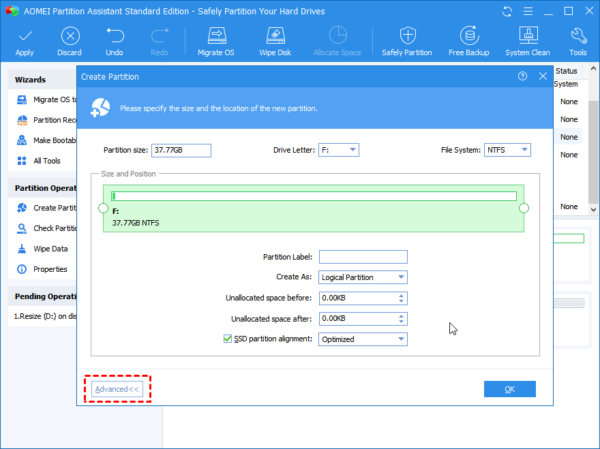 hard disk management