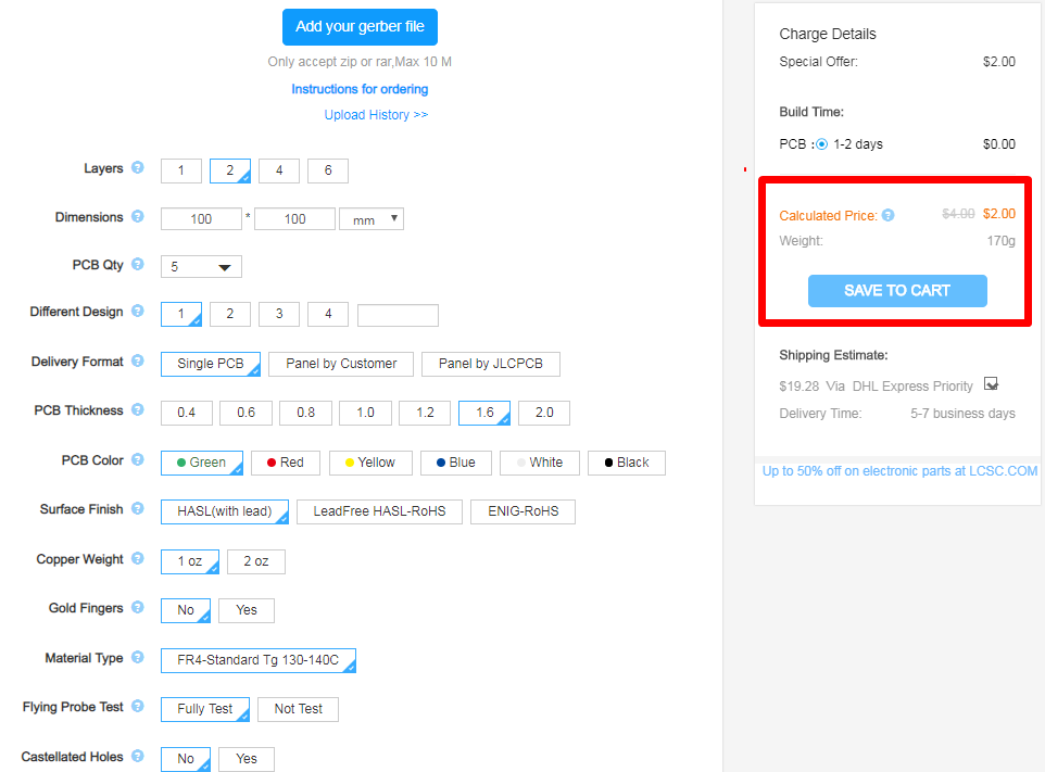 PCB prototypes for $2 in JLCPCB | Techno FAQ