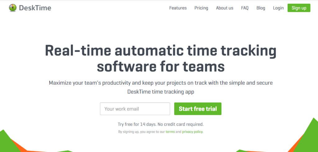 desktime review by employees