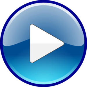 Audio, Play, Sound, Start, Video, Button, Glossy, Blue
