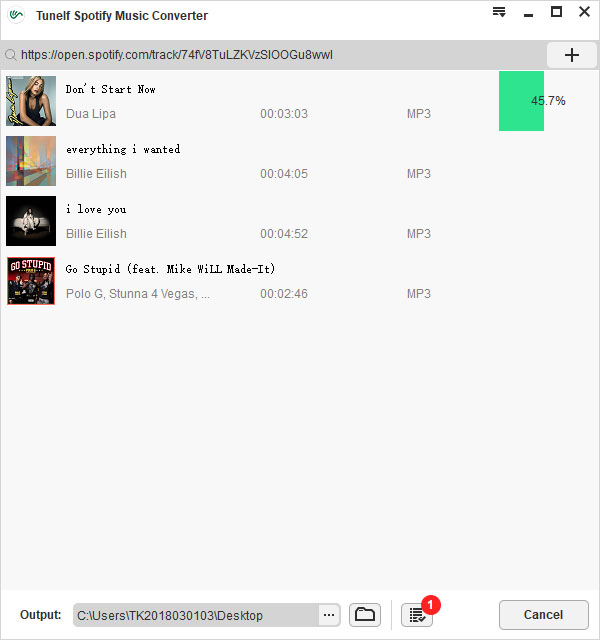 convert downloaded spotify to mp3