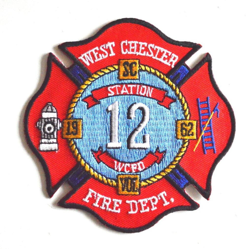 WEST CHESTER FIRE DEPARTMENT PATCH POLICEBADGE.EU patches