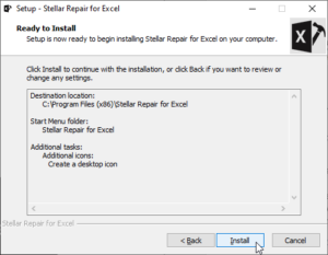 instal Stellar Repair for Excel 6.0.0.6 free
