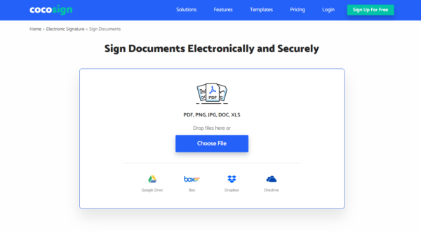 digitally sign documents free