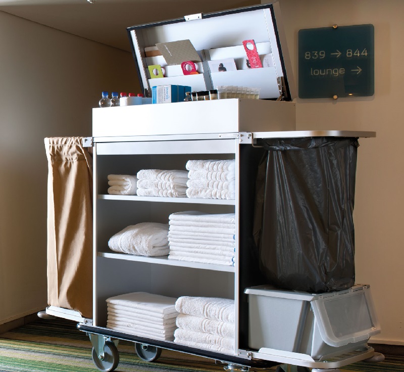 Housekeeping Caddy, Hotel Cleaning Supplies