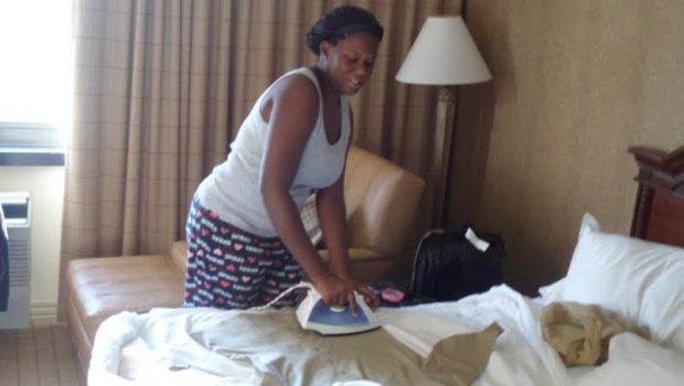 How to Iron Clothes Without An Ironing Board