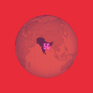 5G, South asia map