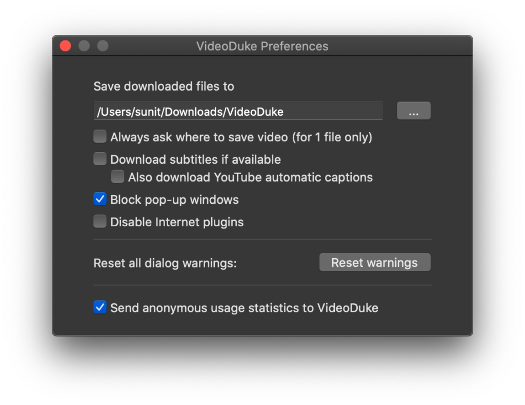 free for mac download VideoDuke