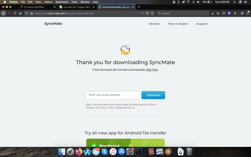 SyncMate Expert free instal