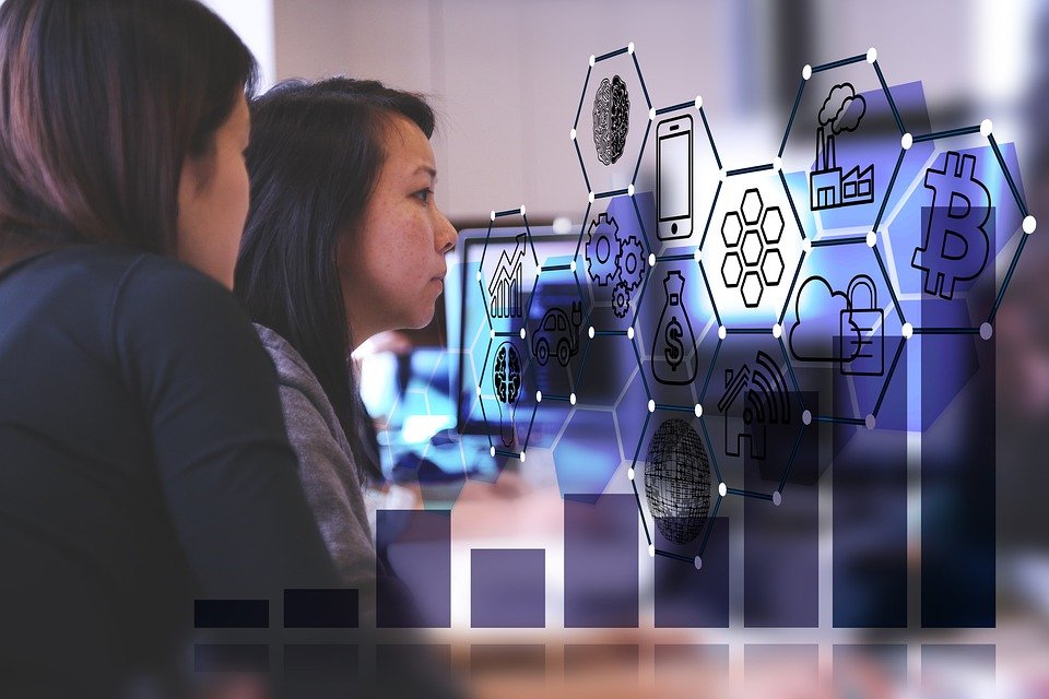 Businesswomen, Workplace, Technology, Business