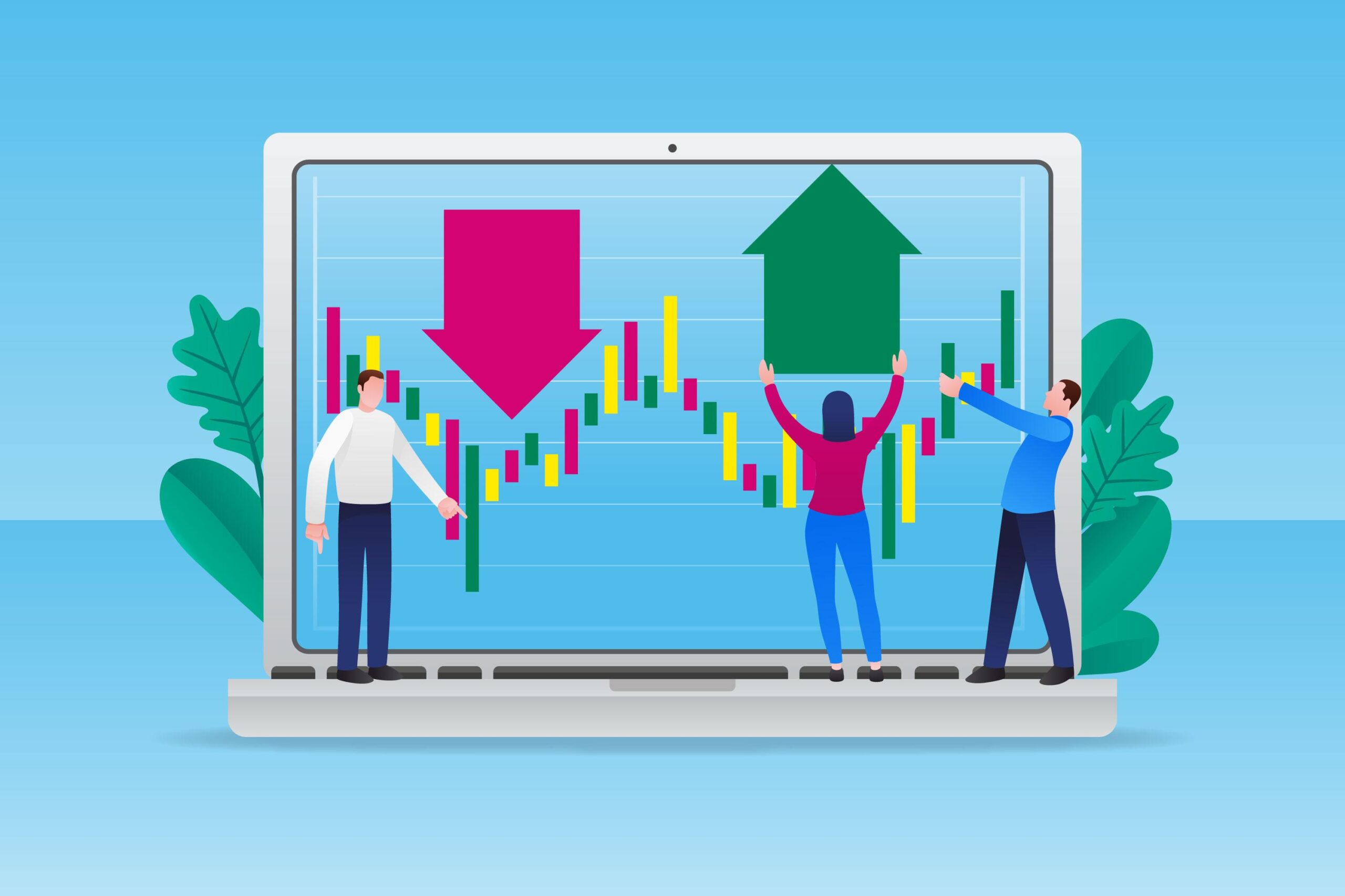 Федеральный рынок. Exchange Chart вектор. Финансовое проектирование. Экспресс обмен вектор. Stock Illustrator.