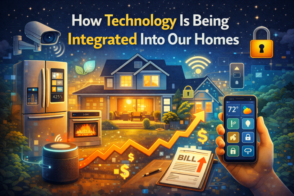How Technology Is Being Integrated Into Our Homes
