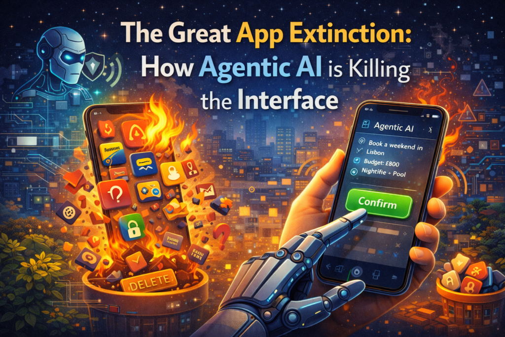 The Great App Extinction: How Agentic AI is Killing the Interface