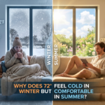 Why Does 72 Degrees Feel Cold In Winter But Comfortable In Summer?