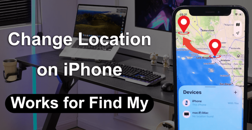 change location on iphone find my