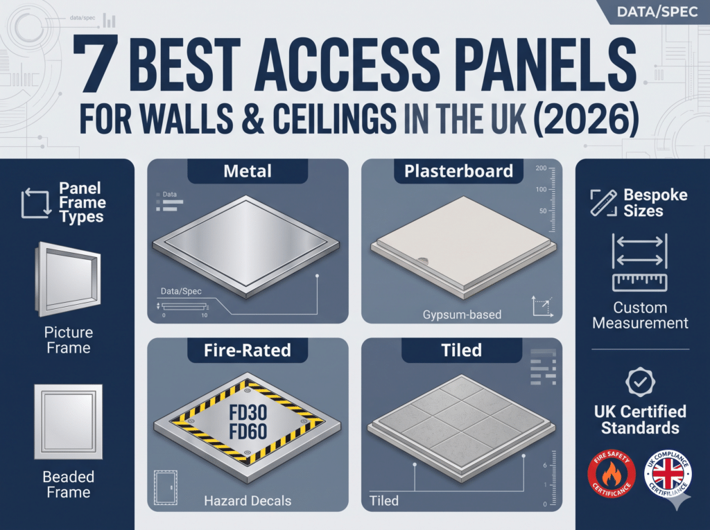 7 Best Access Panels for Walls and Ceilings in the UK (2026)