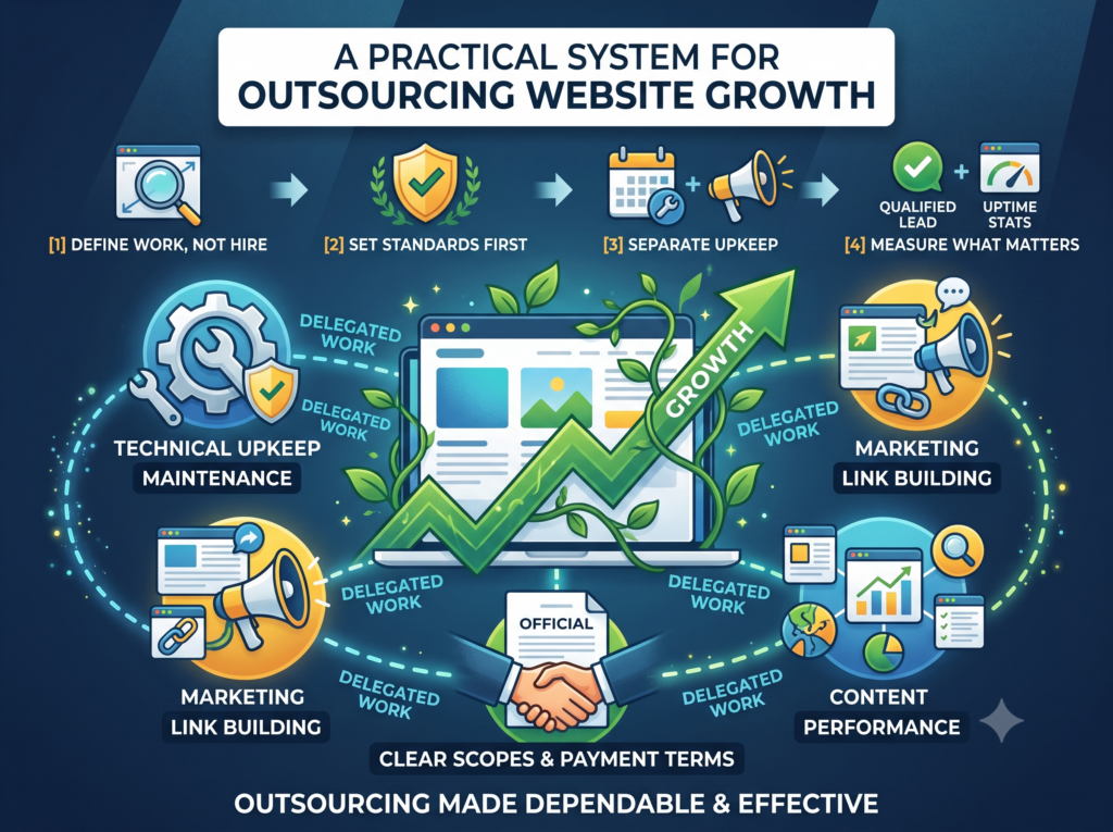 A Practical System for Outsourcing Website Growth
